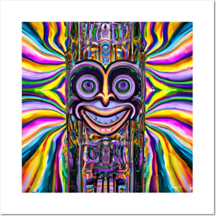 Alien Robot (1) - Trippy Psychedelic Art Posters and Art